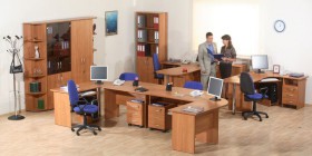 Мебель для персонала Альфа 61 Ольха в Нижнем Новгороде - nizhnij-novgorod.katalogmebeli.com | фото 1